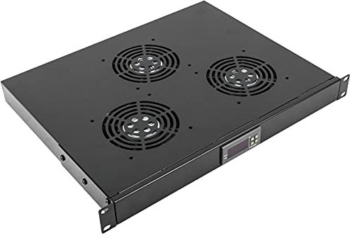 RackMatic - Lüftungs Kit mit Thermostat für Rackschrank 19 mit 3 120mm Lüftern