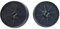 Lot de 2 filtres charbon acm14 145x30mm ahp95ix cce16x cce19x cgm61x cgm91x rht650in hotte candy cbt6240w