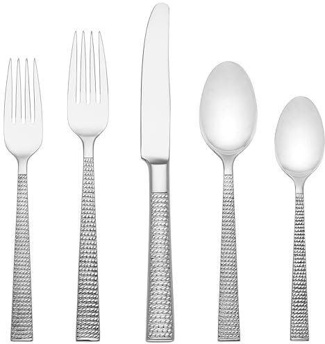 kate spade new york Wickford Besteck-Set, 5-teilig, 0,48 kg, Metallic