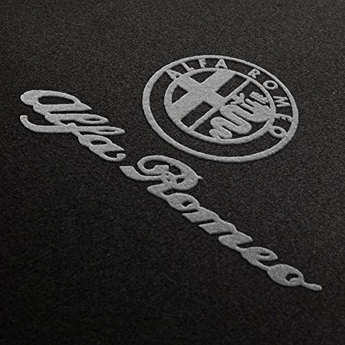 Autoteppich Stylers Fußmatten aus Nadelfilz mit Druck Logo+Schrift Q100_ALFA-L+S-502_Alfa_018