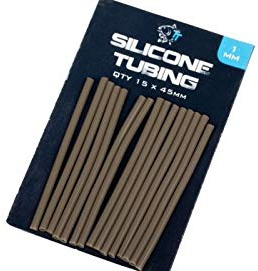 Nash Silicone Tube 1.0 mm Qty 15 x 45mm
