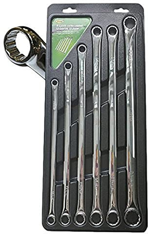 JBM 51864 - Pack de 6 llaves extralargas de 12 cantos