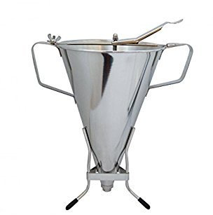 Kwik Stainless Steel Piston Funnel by De Buyer