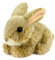 Teddys Rothenburg Kuscheltier Hase liegend Hellbraun 18cm Plüschtier Plüschhase