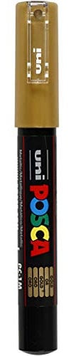 Uni-ball Posca Marqueur Pointe Extra Fine - Or