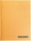 Majuscule - cahier - bloc-notes grand carreaux 17x22 cm - 48 pages - 90 g/m² - couverture polypropylène orange