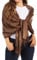 Sakkas 70 X 28 Paisley Selbst-Design Schal/Wrap/Stola - Schokolade