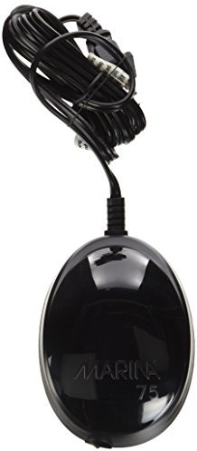 Marina 75 Pompe à Air Débit 60 L/H pour Aquarium jusqu'à 50-100 L