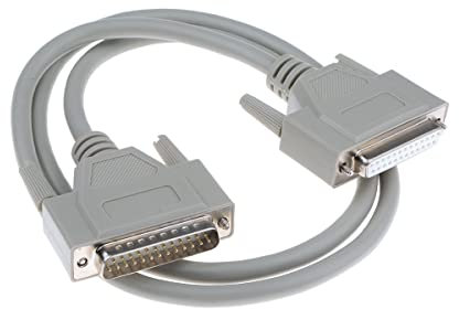 Phoenix Contact VS-25-DSUB-20-LI-1.0 Serielles Kabel / 25-polig, D-Sub Stecker / 25-polig, D-Sub Buchse, 1m, Grau,