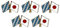 Yantec Freundschaftspin 5er Pack Bayern Japan Pin Anstecknadel Doppelflaggenpin
