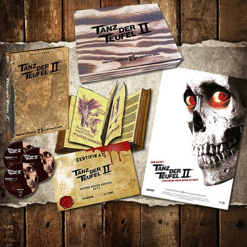 Tanz der Teufel 2 - Extended Wood Limited Mediabook Edition (DVD+blu-ray)