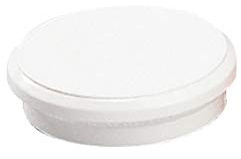 Dahle Bürotechnik Magnet 24 mm Ø weiß Dahle 01.95524, Höhe 7,0 mm