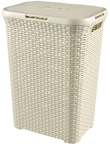 Curver 70788501 Wäschebox, 60 L, Creme