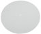 OMNITRONIC Slipmat, antistatisch, neutral weiß | | Schont den Motor des Plattenspielers und schützt die Schallplatten