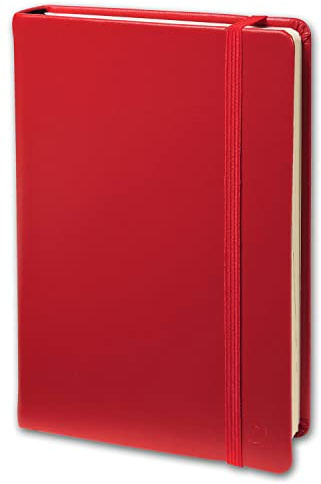 Quo Vadis Habana Notizbuch, Note emboité 10 x 15 cm 224 Seiten kariert Decke rot