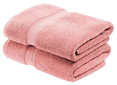 Home City, 100% Cotton, Towel Set, Tea Rose - Towel