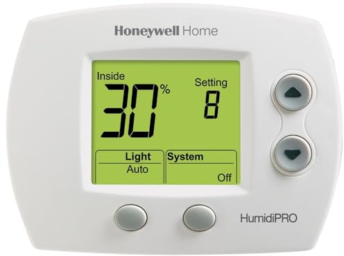 Honeywell H6062A1000 HumidiPro Digital Humidistat/Dehumidistat