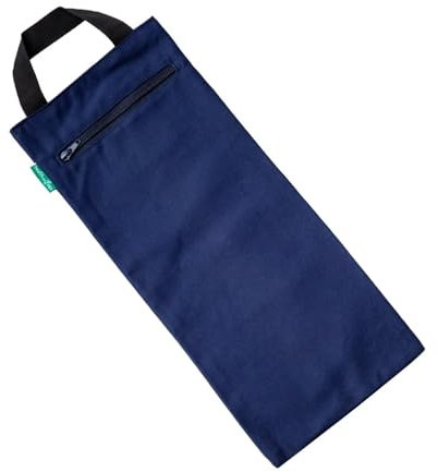 Yoga Sand Taschen Doppel Bag mit inneren Wasserdichte Tasche Stütze für hinzufügen Gewicht und Stütze - Blau