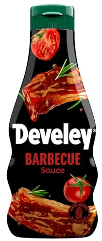 Develey – Barbecue Sauce – 1 x 250ml – Rauchig-fruchtig mit Ananassaft
