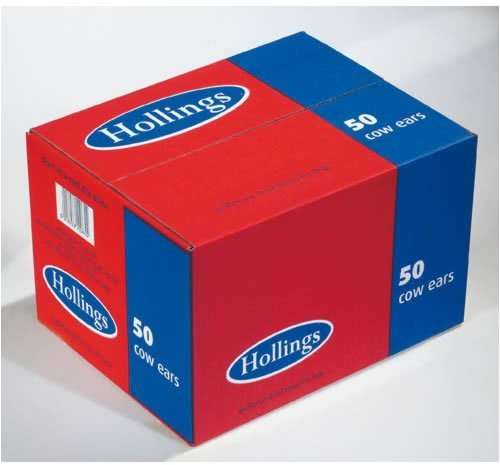 Hollings Cows Ears Bulk 50 Tablets