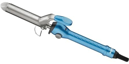 BaBylissPRO Nano Titanium Spring Curling Iron, 1 Professional Spring Hair Curler for Long Lasting Curls & All Hair Types