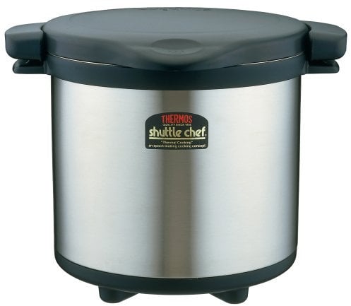 Thermos 8.0L Black Sous Vide Cooker KPS-8001 BK (Japan Import, Touch Control, Stainless Steel)