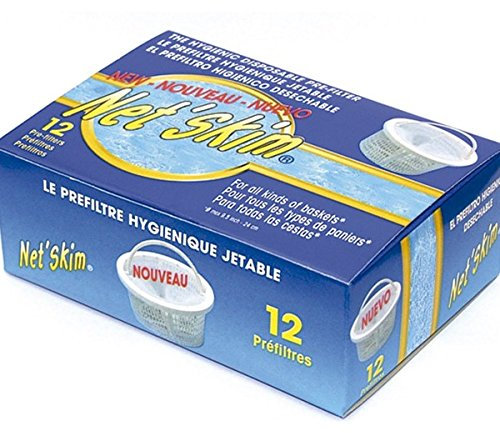 NET SKIM pre-filtre jetable pour skimmer jusqu’à 24 cm - boite de 12 pièces
