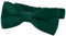 DonDon pajarita noble para niños - combinada y ajustable 9x 4,5 cm - de color verde oscuro - brillada con aire de seda
