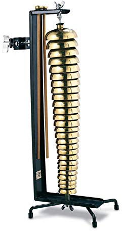 LP Latin Percussion LP450 Bell Tree 26 Messingglocken, hohe bis tiefe Tonlage, schwarzer Stahlständer, Glockenspiel
