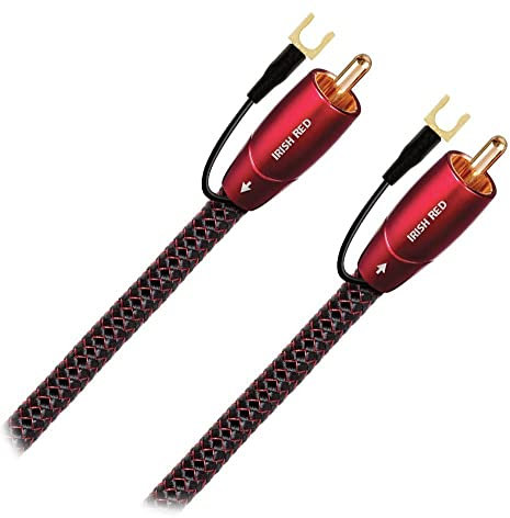audioquest 8m Irish Red RCA RCA Audio Cable 8m Black