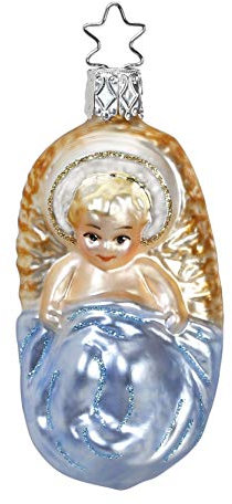 Inge Glas - Christbaumschmuck, Baumschmuck - Jesuskind - 8,5 cm