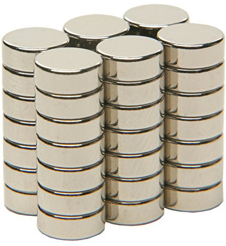 SBS® Neodym Magente | Ø 8 x 3 mm | 20 Stück | Supermagnete mit extremer Haftkraft | Scheibenmagnet | Magnetscheibe