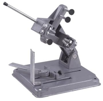 Toolland Supporto universale, per smerigliatrice angolare, Ø 115/125 mm, angolo regolabile, acciaio e alluminio