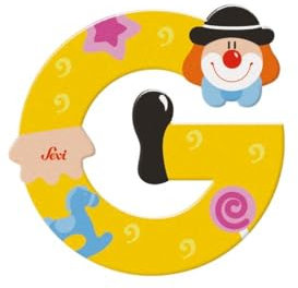 Trudi 81743 - Buchstabe Clown G, Sortiert