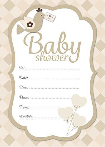 Bynurdda Baby Shower invitations, party, expectant mums, baby girl/boy