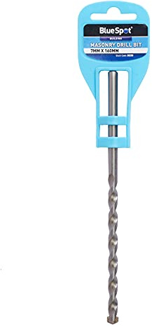 Blue Spot Tools 20250 Masonry Drill Bit (7mm x 160mm) With Carbide Tip