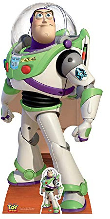 Star Cutouts STSC373 Figurine Géante Carton Buzz l'Éclair Toy Story, Taille Unique