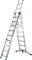 Hailo Combination Ladder 2x9 and 1x8 Sprossen