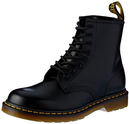 Dr. Martens 1460 Smooth, Stivali Unisex – Adulto, Nero, 39