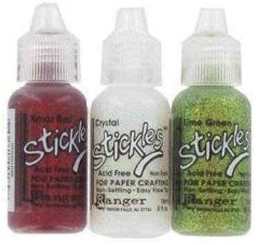Stickles Glitter Glue Set 3pc Festive (Pack of 3)