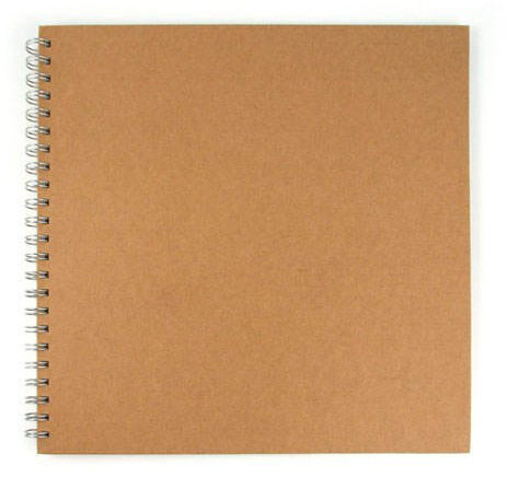 Spiralalbum, natur, 30 Bogen, 30x30cm, 190g/qm [Spielzeug]