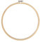 Rayher Stickrahmen rund Bambus ø 17 cm, Kreuzstich, kreisförmig, Hoop Ring Kreis, Ring für Bastelarbeiten, Nähen, für DIY-Handwerk, Stickerei Hoop, runde Nähmaschine, Cross Stitch Hoop, 62559000