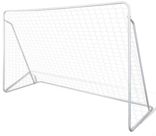 Set de But de Football avec poteaux et Filet 240 x 90 x 150 cm