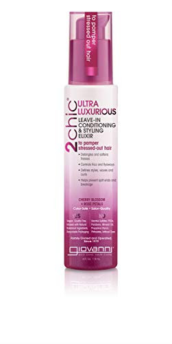 GIOVANNI 2chic Ultra-Luxurious Leave-In Conditioning & Styling Elixir, 4 oz