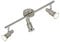 Briloner Leuchten - Deckenstrahler, LED Lampe, Deckenlampe, Strahler, Spots, Wohnzimmerlampe, Metall, 3 W, matt-Nickel, 47.5 x 8 x 12 cm