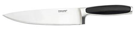 Fiskars 1016468 Coltello da 21 cm Royal, Acciaio Inossidabile, Nero