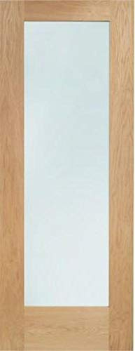 Pattern 10 Oak Obscure Glazed Internal Doors