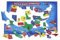 U.S.A. Map Floor (51 PC)