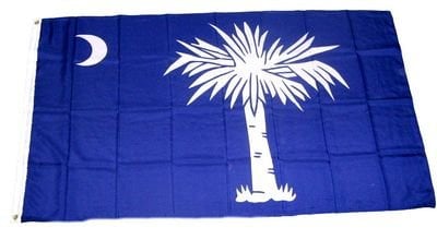 Flagge Fahne USA - South Carolina 90 x 150 cm FLAGGENMAE®