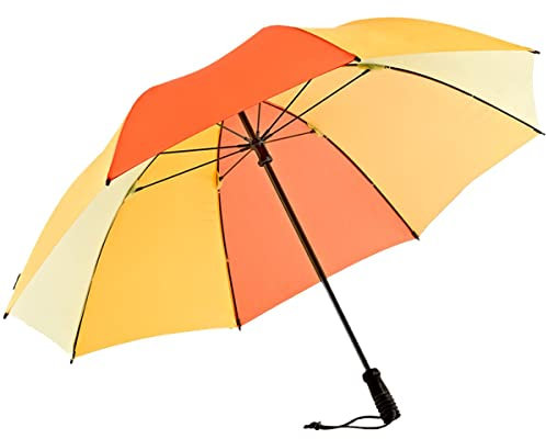 EuroSCHIRM Eberhard Swing Trekking Regenschirm mit Freihänden, Gelb/Orange/Ockergelb/Hellgelb (CW3), Taille unique